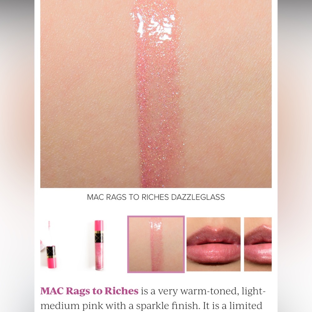 RAGS TO RICHES MAC DAZZLEGLASS Limited Edition - Picture 6 of 13